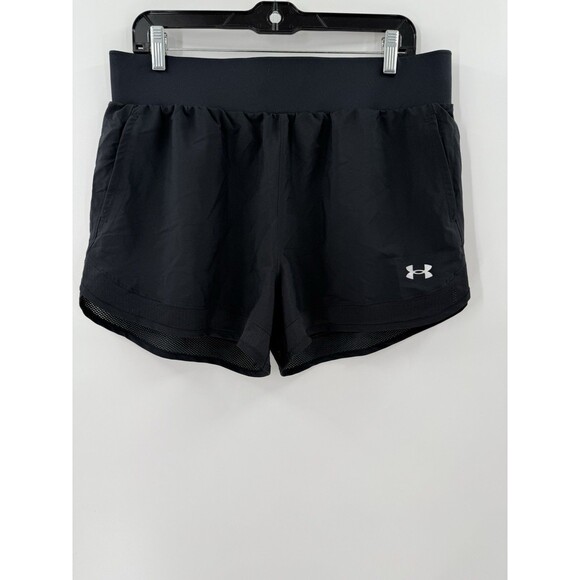 Under Armour Women's Athletic Shorts Size Large 34" x 4"  EUC - Picture 1 of 12